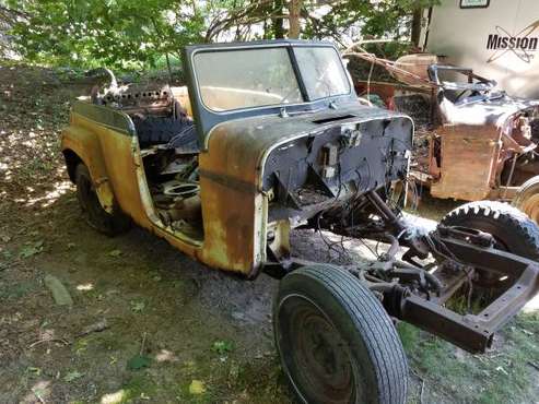 2 1950 willys Jeepsters - cars & trucks - by owner - vehicle... for sale in Hudson, NH