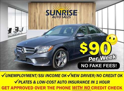 2016 Mercedes-Benz C-Class 4dr Sdn C 300 4MATIC 82 PER WEEK, YOU for sale in Elmont, NY