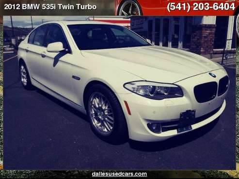 2012 BMW 535i Sedan, Low miles, Leather, Sunroof, *LOADED* GT Auto for sale in The Dalles, WA