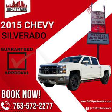 2015 SILVERADO Z71 - 999 DOWN PAYMENT oac - - by for sale in Minneapolis, MN