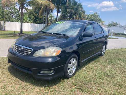 2006 TOYOTA COROLLA S - - by dealer - vehicle for sale in Lake Worth, FL