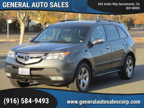 2007 Acura MDX All Wheel Drive SH AWD w/Sport 4dr SUV Package - cars... for sale in Sacramento , CA
