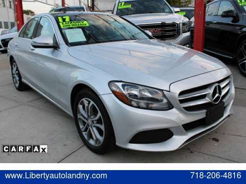 2017 Mercedes-Benz C-Class C 300 Luxury 4MATIC AWD 4dr Sedan - cars... for sale in Jamaica, NY