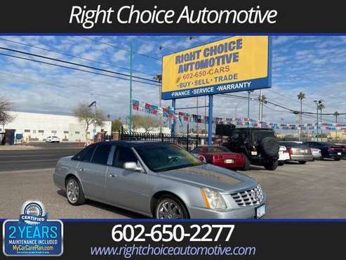 2011 Cadillac DTS Premium, CLEAN CARFAX CERTIFIED, low miles! for sale in Phoenix, AZ
