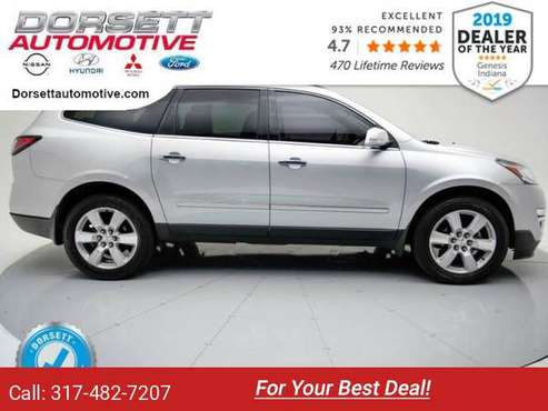 2016 Chevy Chevrolet Traverse hatchback Silver Ice Metallic - cars &... for sale in Terre Haute, IN
