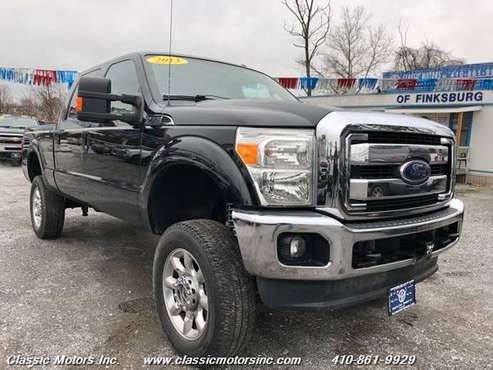 2013 Ford F-350 CrewCab Lariat 4X4 LOW MILES!!! DVD!!! LIFTED!!! for sale in Westminster, PA
