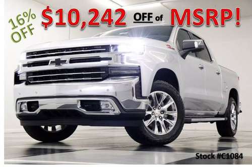16% OFF MSRP! NEW Silver 2021 Chervolet 1500 LTZ 4WD Crew Cab... for sale in Clinton, FL