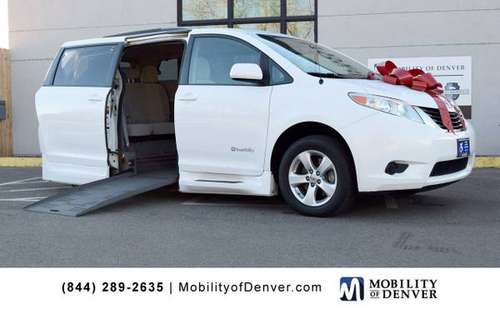 2014 Toyota Sienna LE WHITE - - by dealer for sale in Denver, NM