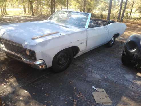 1970 impala convertible - cars & trucks - by owner - vehicle... for sale in Aiken, SC