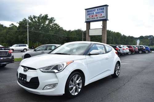 2017 Hyundai Veloster White Low Mileage Very Nice Looking Sport Car... for sale in Lynchburg 24502, VA