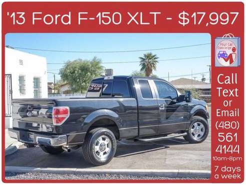 2013 Ford F-150 SuperCab XLT (Great Cond. Interior/Exterior, 360hp... for sale in Phoenix, AZ