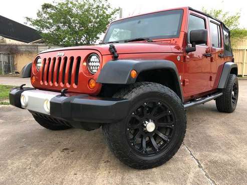 💀🔥2009 JEEP WRANGLER UNLIMITED X💀🔥4X4//LIKE NEW! ONLY 1 OWNER! for sale in Katy, TX