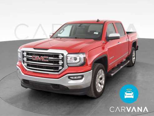 2018 GMC Sierra 1500 Crew Cab SLT Pickup 4D 5 3/4 ft pickup Red - -... for sale in Chicago, IL