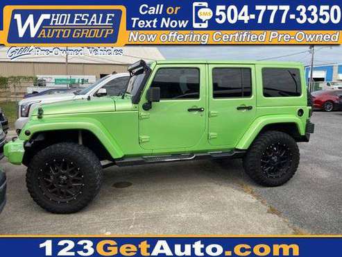 2012 Jeep Wrangler Unlimited Sahara - EVERYBODY RIDES!!! for sale in Metairie, LA