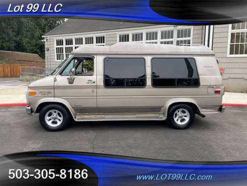 1994 CHEVROLET G20 Sportvan Explorer Conversion Power Bench/BED Wood for sale in Milwaukie, OR