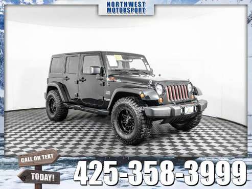 Lifted 2012 *Jeep Wrangler* Unlimited Altitude 4x4 - cars & trucks -... for sale in PUYALLUP, WA