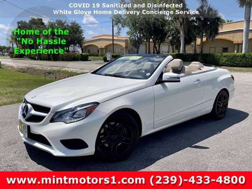 2014 Mercedes-Benz E-Class E 350 (Luxury Convertible) - cars & for sale in Fort Myers, FL