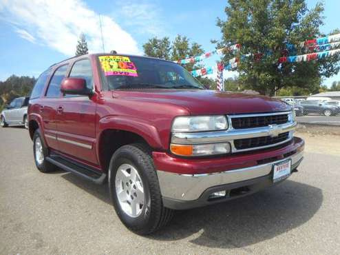 .....2005 CHEVY TAHOE LT 4X4 WITH LEATHER AND 3 ROWS + REAR DVD... for sale in Anderson, CA