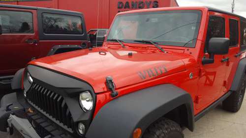 2017 JEEP WRANGLER UNLIMITED WILLYS WHEELER WITH 19,XXX MILES for sale in Forest Lake, MN