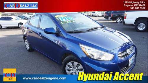 $500 Hundred off for Thanksgiving 2015 Hyundai Accent - Super Clean!... for sale in Eugene, OR
