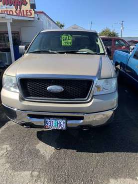 2008 FORD F150 4X4 CREW CAB for sale in WOLFY'S AUTO SALES - 400 MADRONA STREET, OR