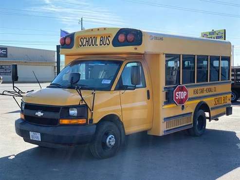 2009 CHEVROLET EXPRESS G3500 SCHOOL BUS - cars & trucks - by dealer... for sale in Corpus Christi, TX