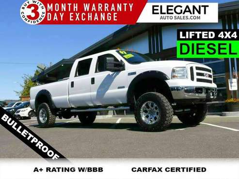 2007 Ford Super Duty F-350 SRW LIFTED LONG BED BULLETPROOFED 4X4 US TR for sale in Beaverton, OR