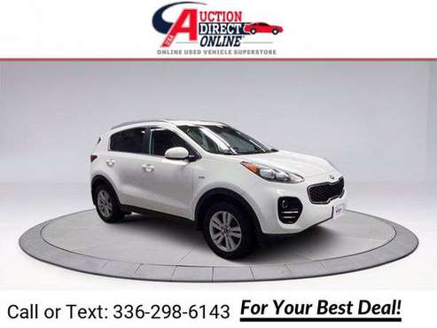 2017 Kia Sportage LX suv White - - by dealer - vehicle for sale in Raleigh, NC