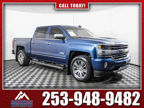 2017 Chevrolet Silverado 1500 High Country 4x4 for sale in PUYALLUP, WA