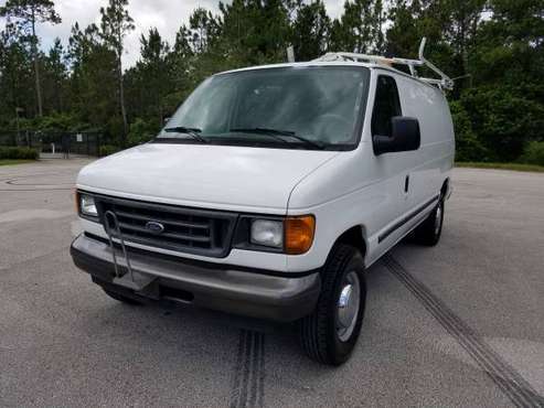 2006 Ford E250 Econoline Cargo Van with Racks and Storage Bins Cold AC for sale in Palm Coast, FL