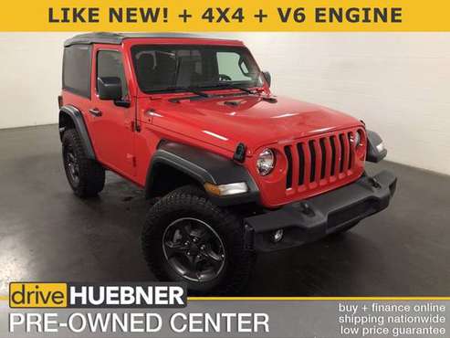 2020 Jeep Wrangler Firecracker Red Clearcoat WOW... GREAT DEAL! -... for sale in Carrollton, OH