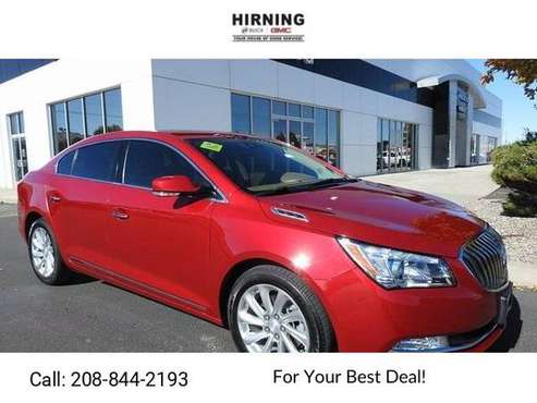 2014 Buick LaCrosse Leather sedan Crystal Red Tintcoat - cars &... for sale in Pocatello, ID
