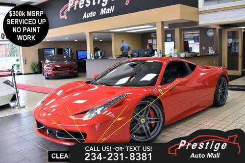 2012 Ferrari 458 Italia - cars & trucks - by dealer - vehicle... for sale in Cuyahoga Falls, OH