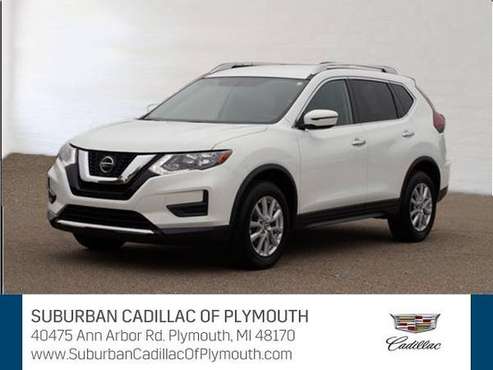 2018 Nissan Rogue wagon SV - Nissan Pearl White - cars & trucks - by... for sale in Plymouth, MI