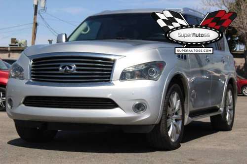 2012 Infiniti QX56 4x4 3 Row Seats, CLEAN TITLE & Ready To Go! for sale in Salt Lake City, WY