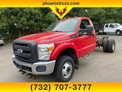 2011 FORD F-350 f350 f 350 XLT CHASSIS * DUMP READY * - cars &... for sale in south amboy, NJ
