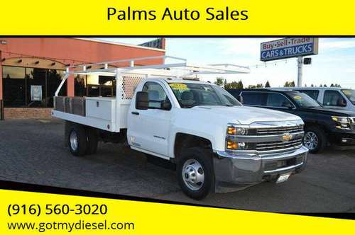 2015 Chevrolet Silverado 3500 Dually WT Utility Diesel Truck - cars... for sale in Citrus Heights, CA