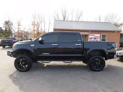 Toyota Tundra 4wd Limited Lifted Crew Cab Pickup Truck Used Clean V8... for sale in Hickory, NC