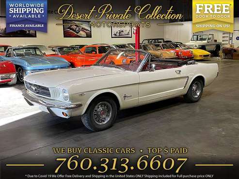 1965 Ford Mustang Convertible v8 289 Convertible is surprisingly AFF... for sale in Palm Desert , CA