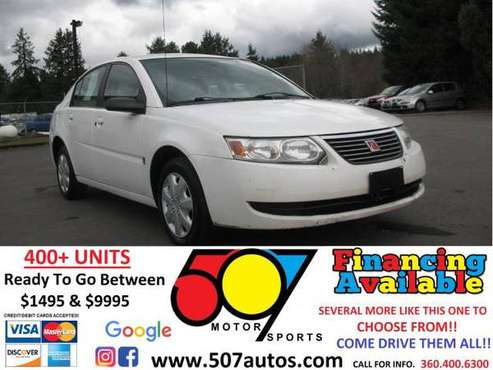 2007 Saturn ION 4dr Sdn Auto ION 2 - cars & trucks - by dealer -... for sale in Roy, WA