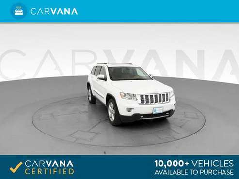 2013 Jeep Grand Cherokee Overland Summit Sport Utility 4D suv White - for sale in Indianapolis, IN