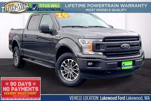2020 Ford F-150 4x4 4WD F150 Truck XLT Crew Cab - cars & trucks - by... for sale in Lakewood, WA
