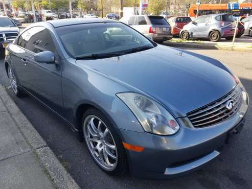 2005 infiniti G35X coupe Manual stick shift - - by for sale in Elmont, NY