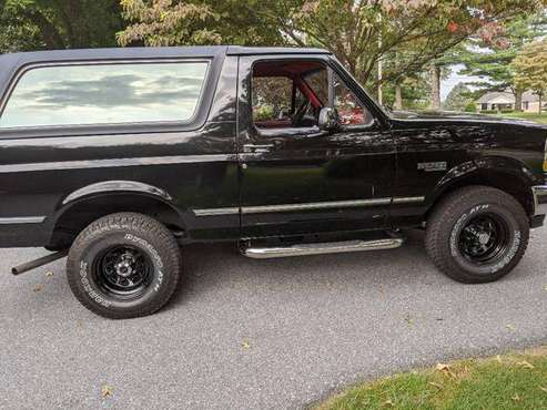 1993 Ford Bronco XLT 4x4 for sale in Lancaster, PA