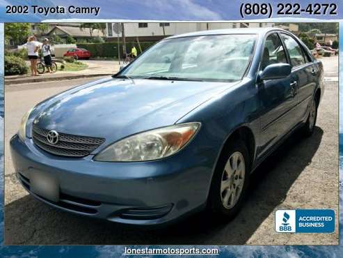 2002 Toyota Camry 4dr Sdn XLE V6 Auto - cars & trucks - by dealer -... for sale in Wahiawa, HI