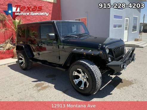2007 Jeep Wrangler Unlimited X 2WD Low Miles - - by for sale in El Paso, TX