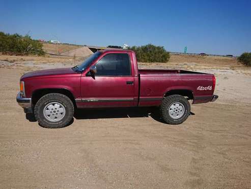 1989 Chevy K1500 4x4 RCSB for sale in Baird, TX