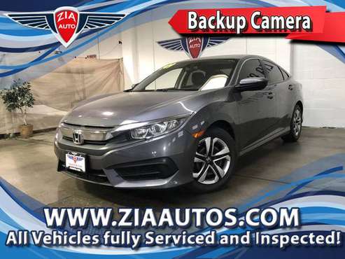 2018 Honda Civic LX Sedan 4D Touch-less service. protective... for sale in Albuquerque, NM