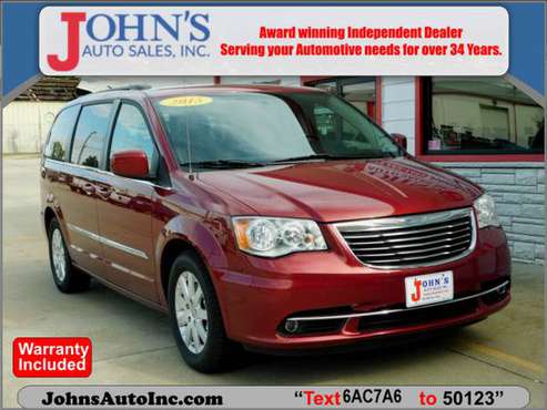 2016 Chrysler Town Country Touring - cars & trucks - by dealer -... for sale in Des Moines, IA