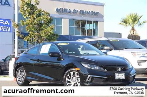 *2020 Honda Civic Coupe ( Acura of Fremont : ) - cars & trucks - by... for sale in Fremont, CA